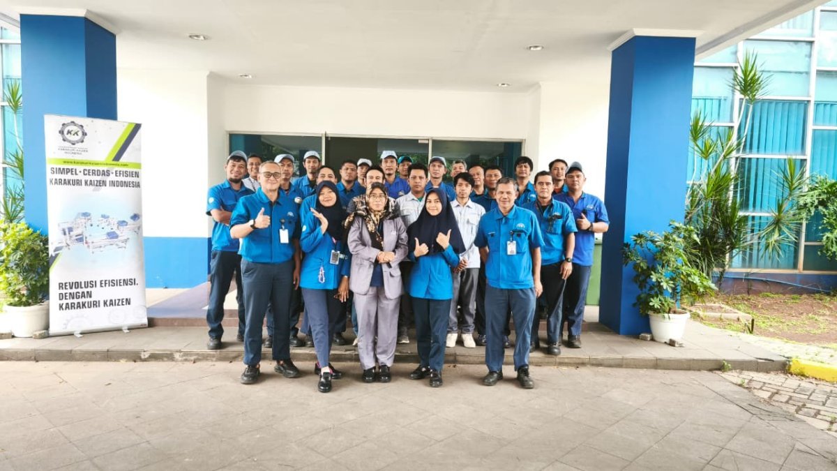 APT-KKI Gelar Training Karakuri Kaizen di PT Fukoku Tokai Rubber Indonesia